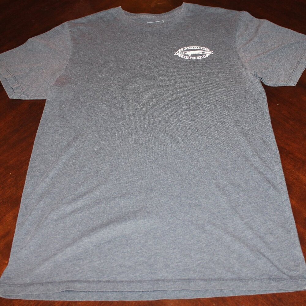 Vans Graphic Tee, Size M | Gray Logo T-Shirt | Skater Style